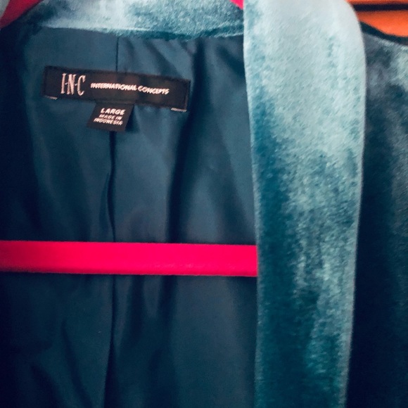 INC international Concept blazer/joggers set - Picture 6 of 11